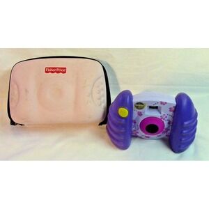 Discovery Kids Digital Video & Picture Camera - Purple/Flowers W/Case